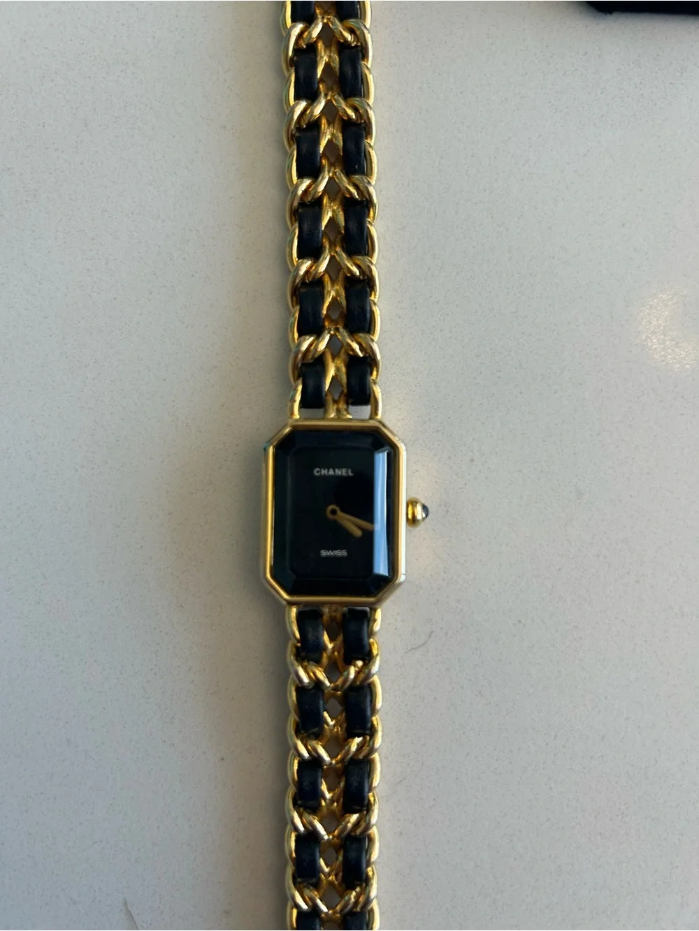 Chanel 24k Gold Plated Watch